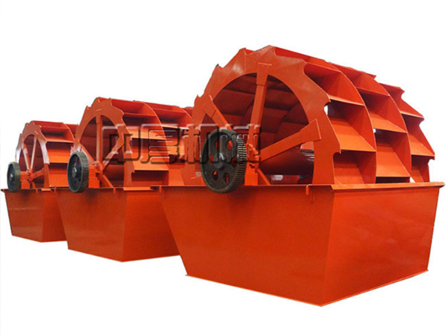 轮斗洗砂机